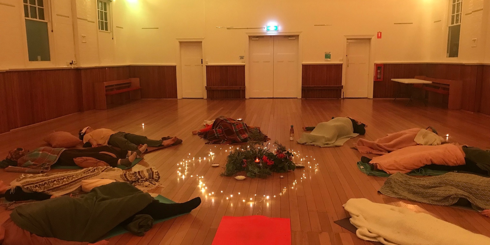 Banner image for Bee Breath Yoga end of year gathering: special yoga nidra class