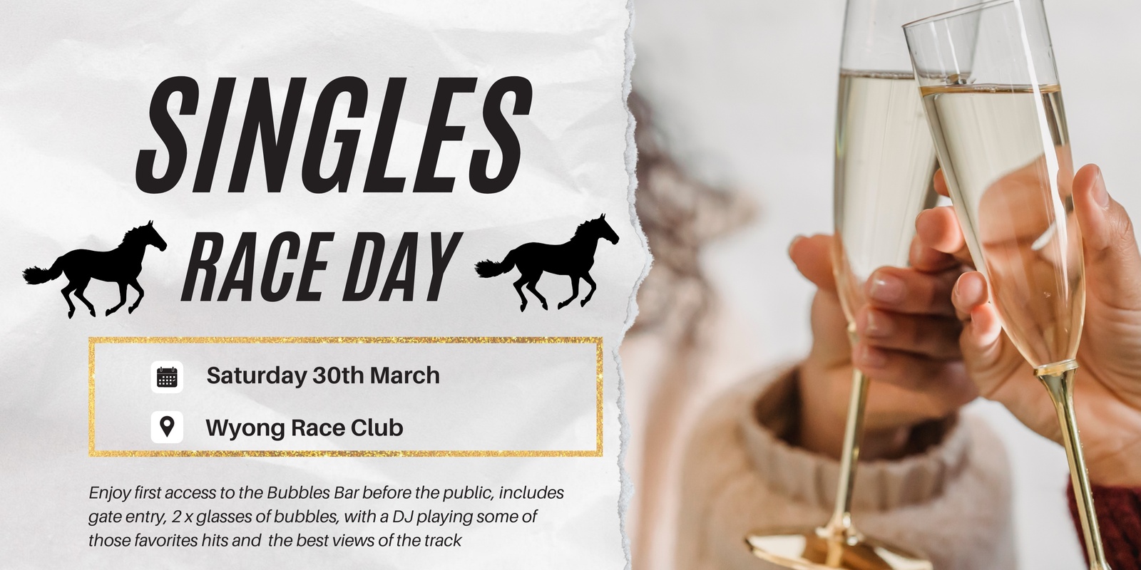 Banner image for Singles at the Races 