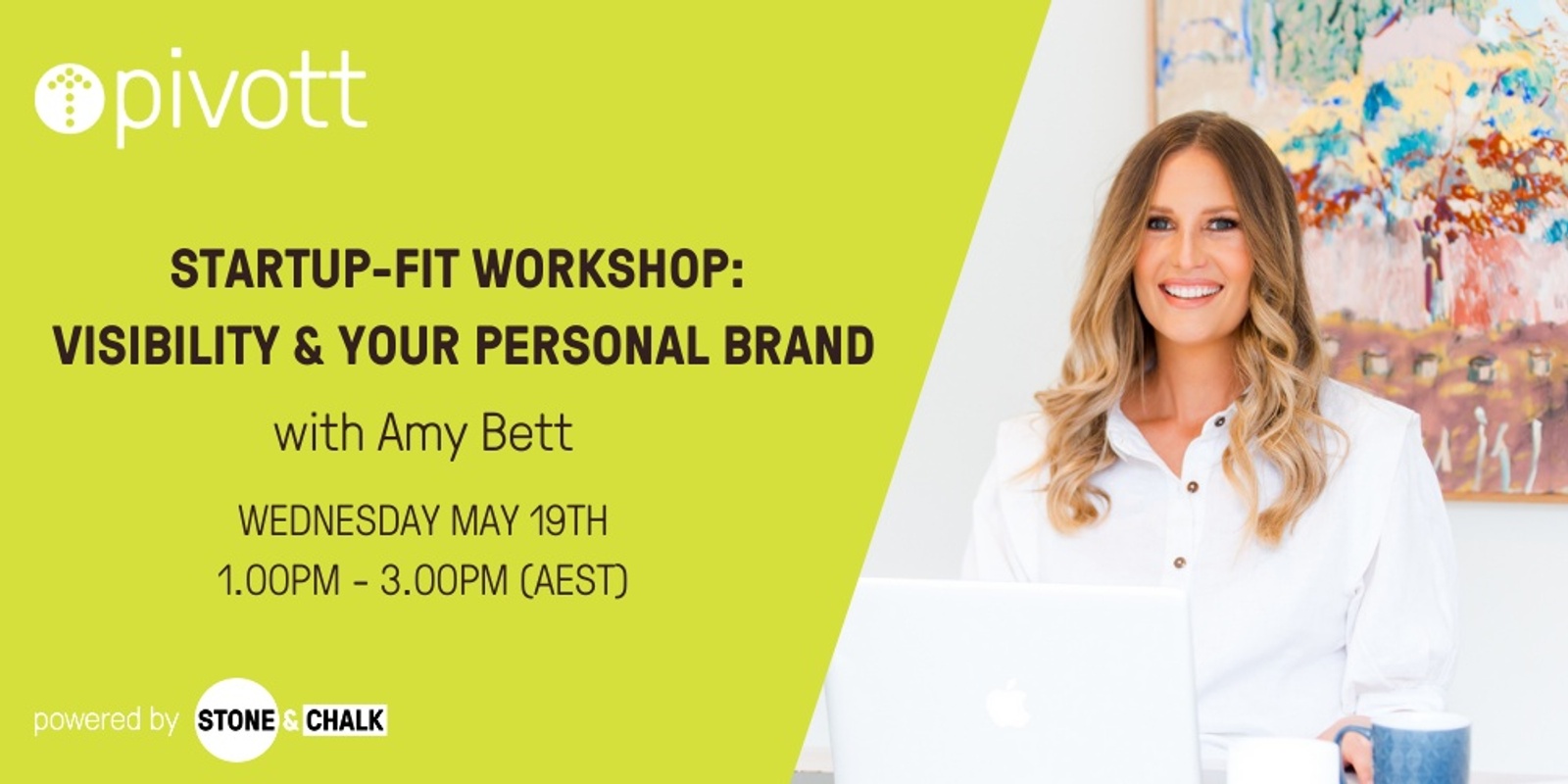 Banner image for Pivott Workshop - Visibility & Your Personal Brand