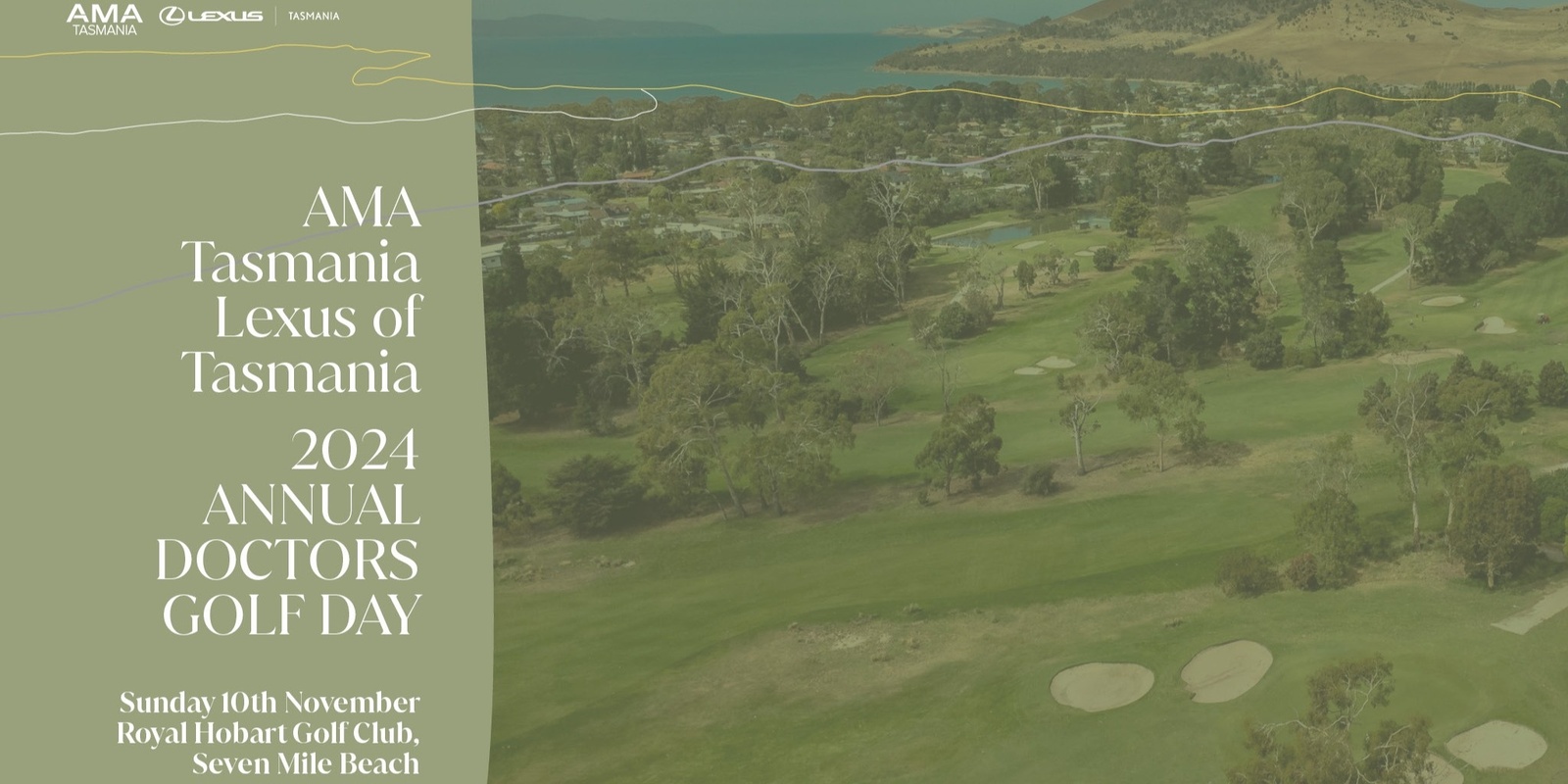 Banner image for AMA Tasmania I Lexus of Tasmania 2024 | Doctors of Tasmania Golf Day