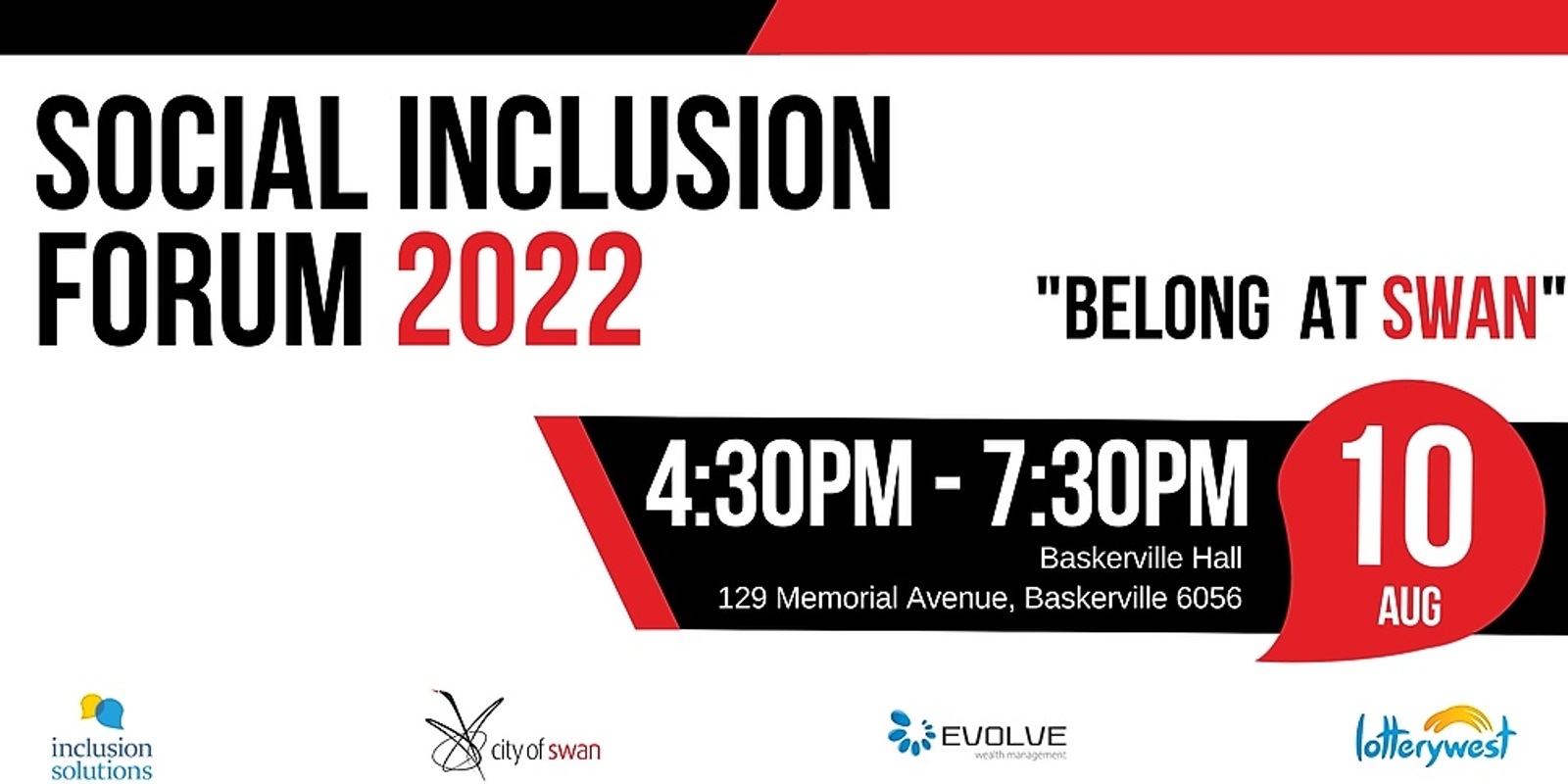 Banner image for Social Inclusion Forum