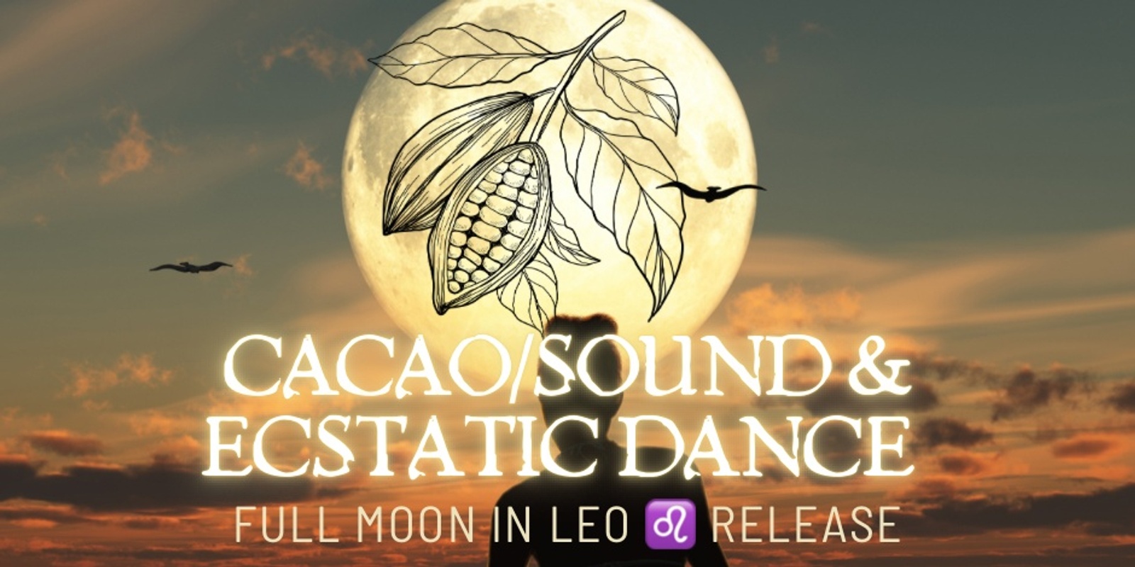 Banner image for Soulshine presents Cacao/ Sound and Ecstatic Dance journey. 