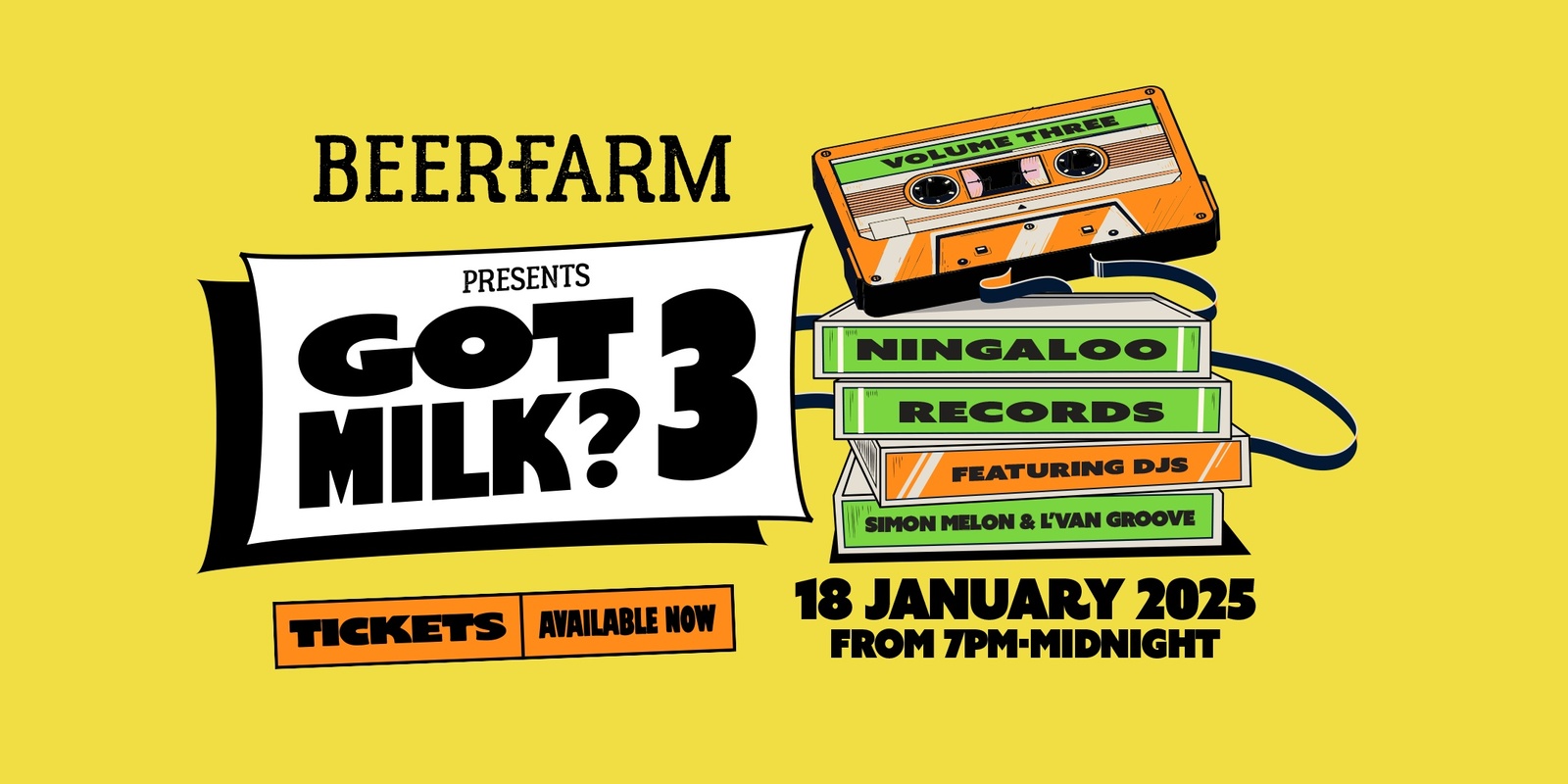 Banner image for Beerfarm Presents: Got Milk? Vol. 3