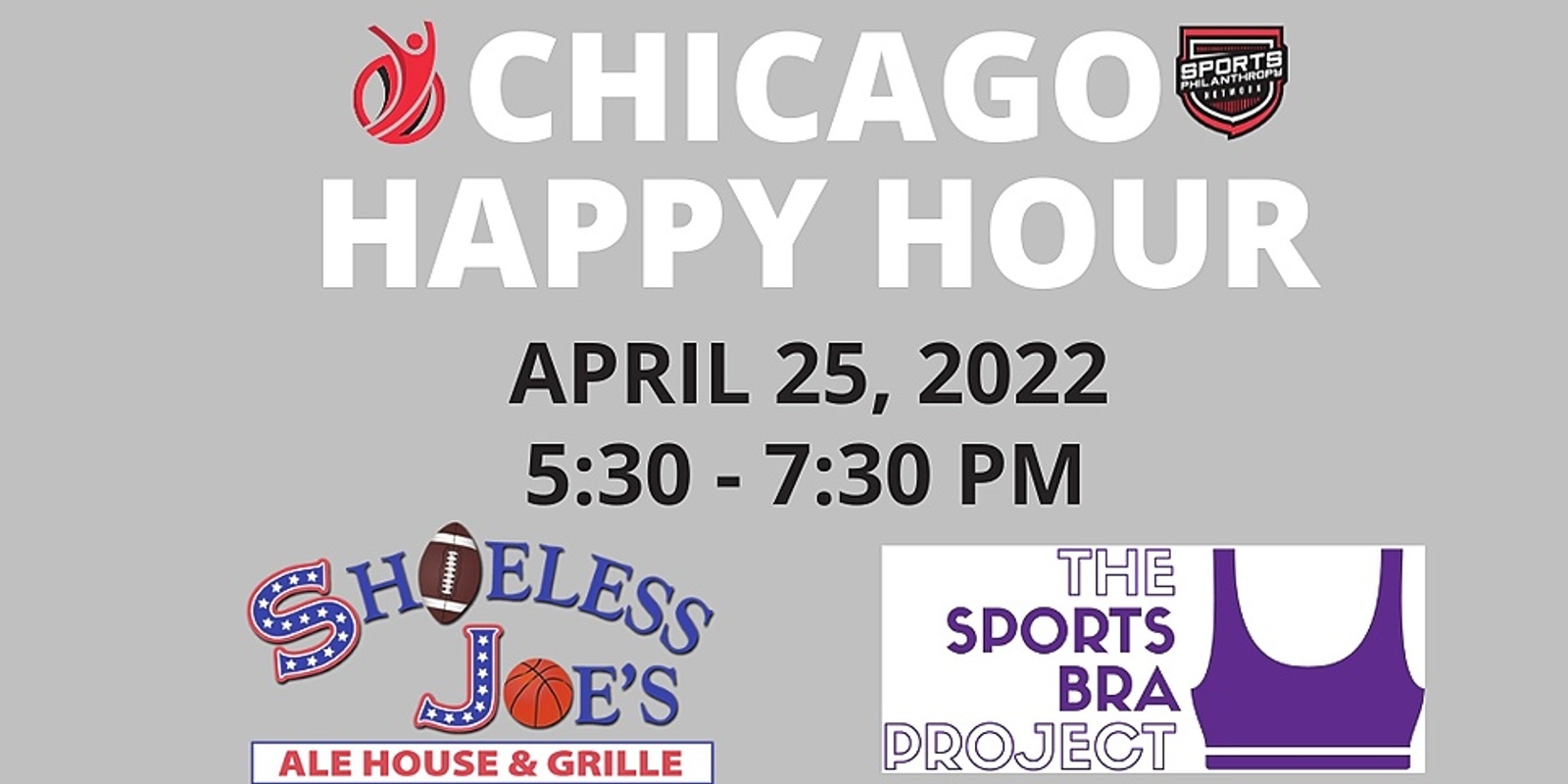 Banner image for SPN Chicago Happy Hour and Sports Bra Drive