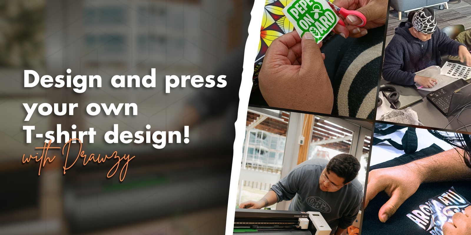 Banner image for Design and press your own t-shirts with Drawzy! (Ages 12 - 18) @TeManawa