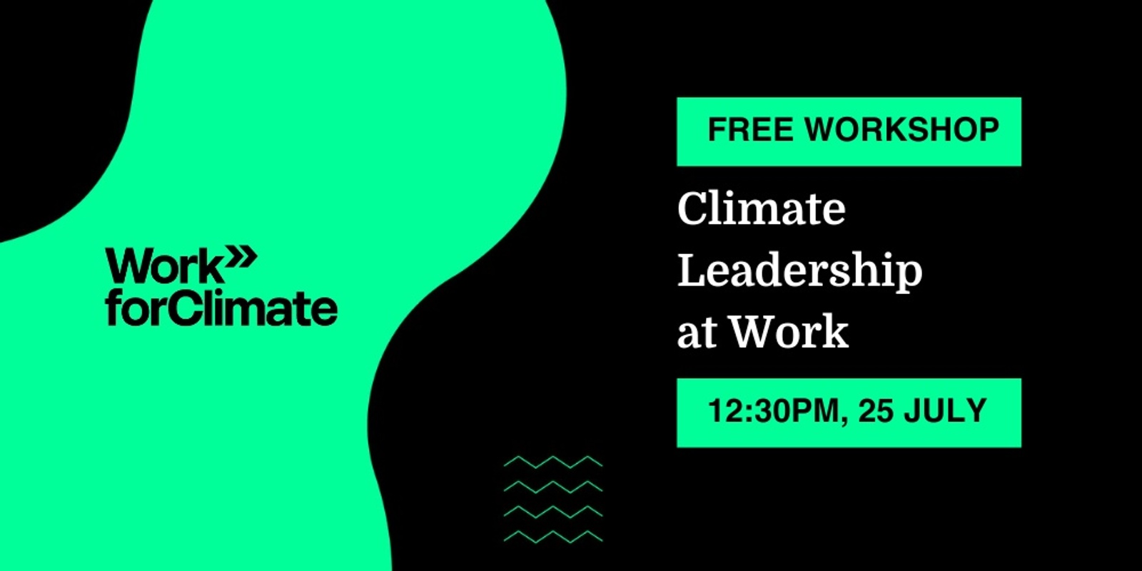 Banner image for Workshop - Climate Leadership at Work