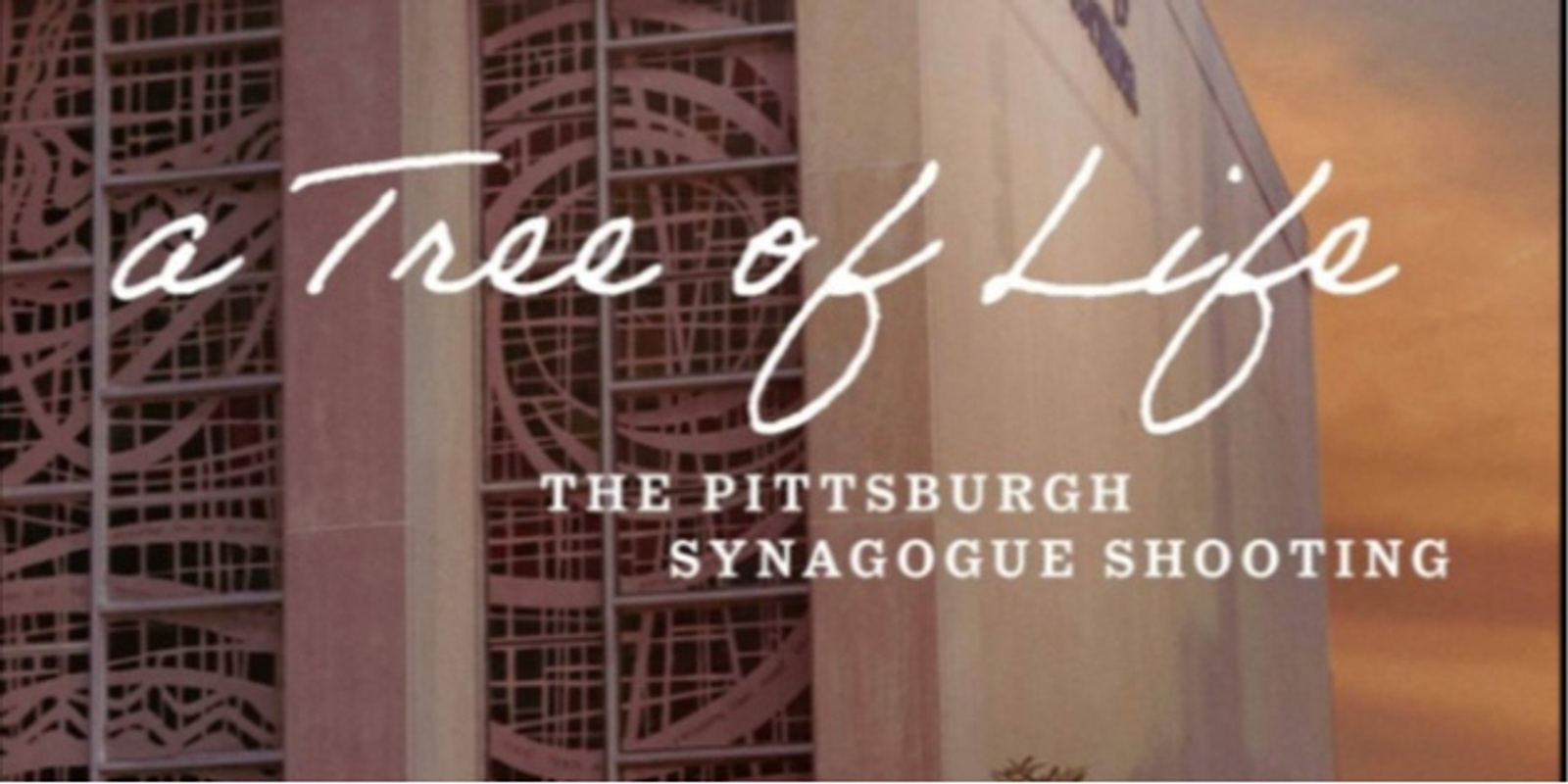 Banner image for A Tree of Life: The Pittsburgh Synagogue Shooting - Film Screening & Discussion