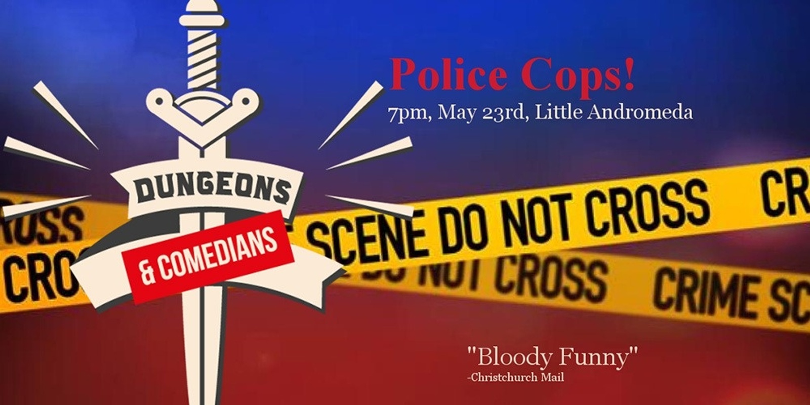 Banner image for Dungeons & Comedians: Police Cops!