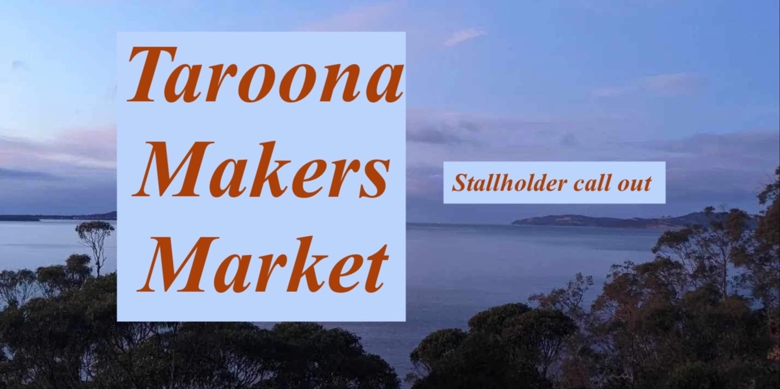 Banner image for Makers Market Stall Holder Call-out