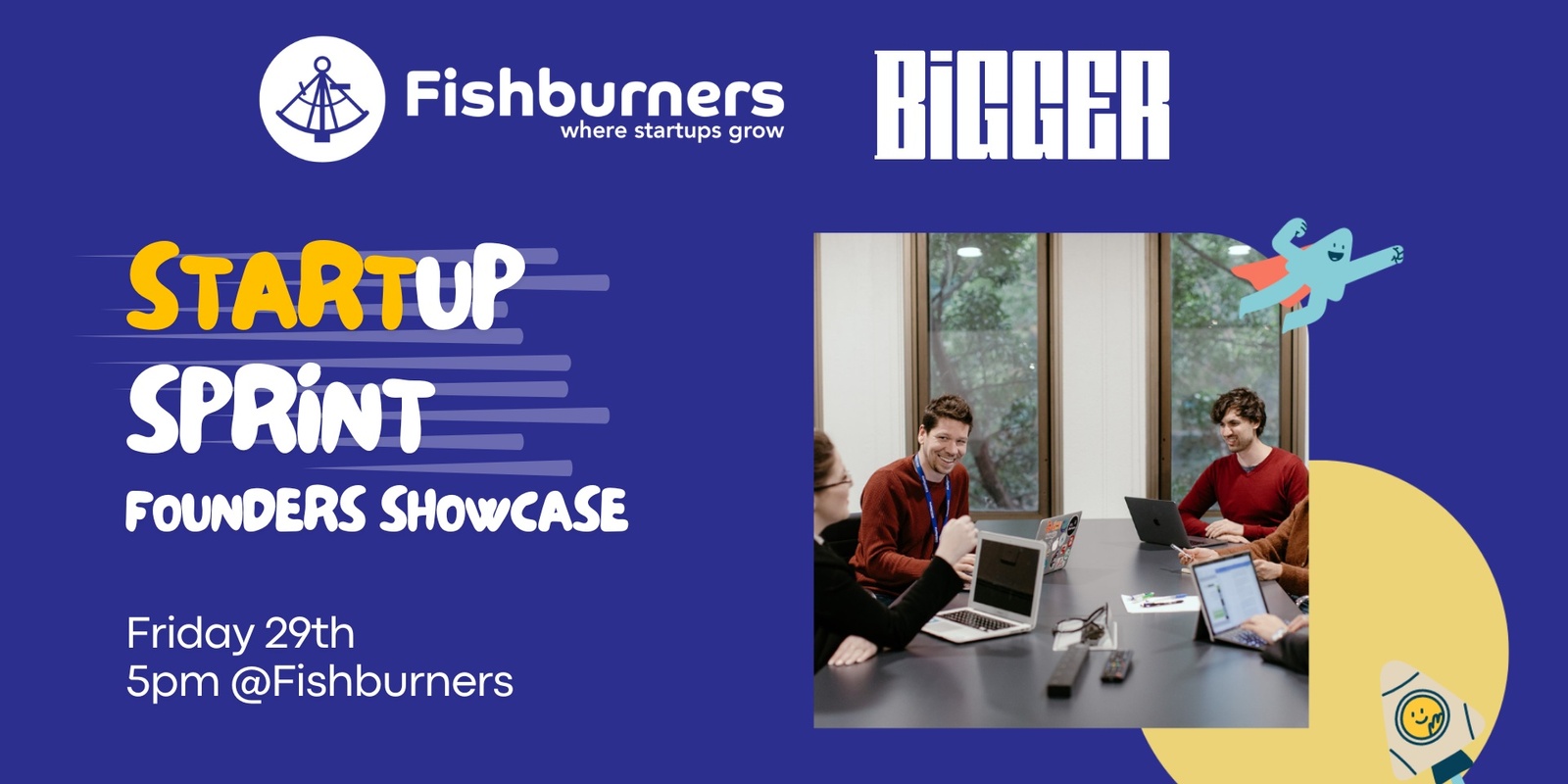 Banner image for Startup Sprint Founders Showcase