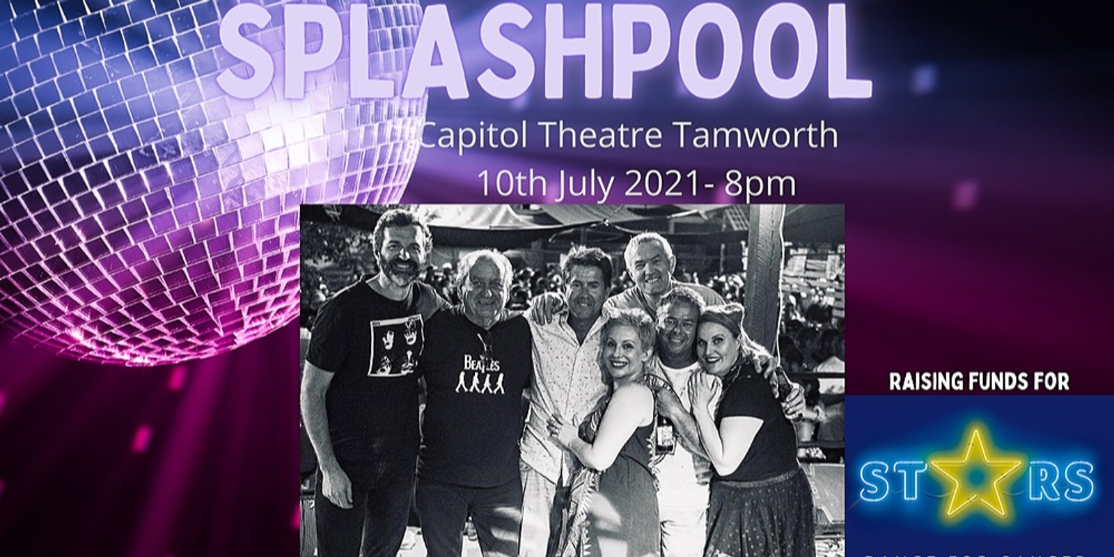 Banner image for Splashpool Live-  for "Stars of Tamworth Dance For Cancer"