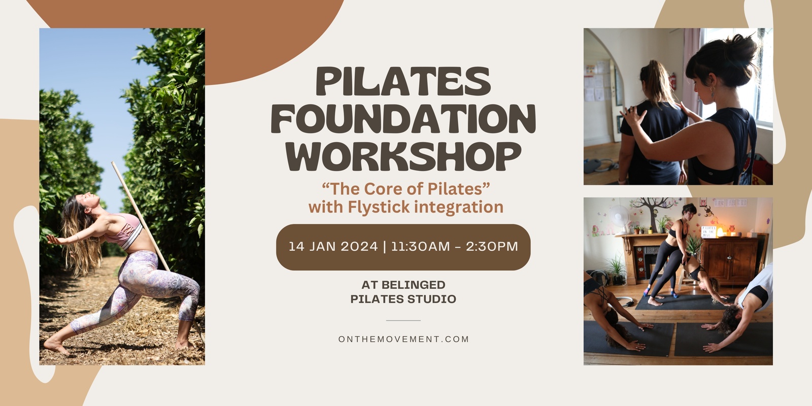 Banner image for The Core of Pilates - Foundtion workshop with Flystick Integration