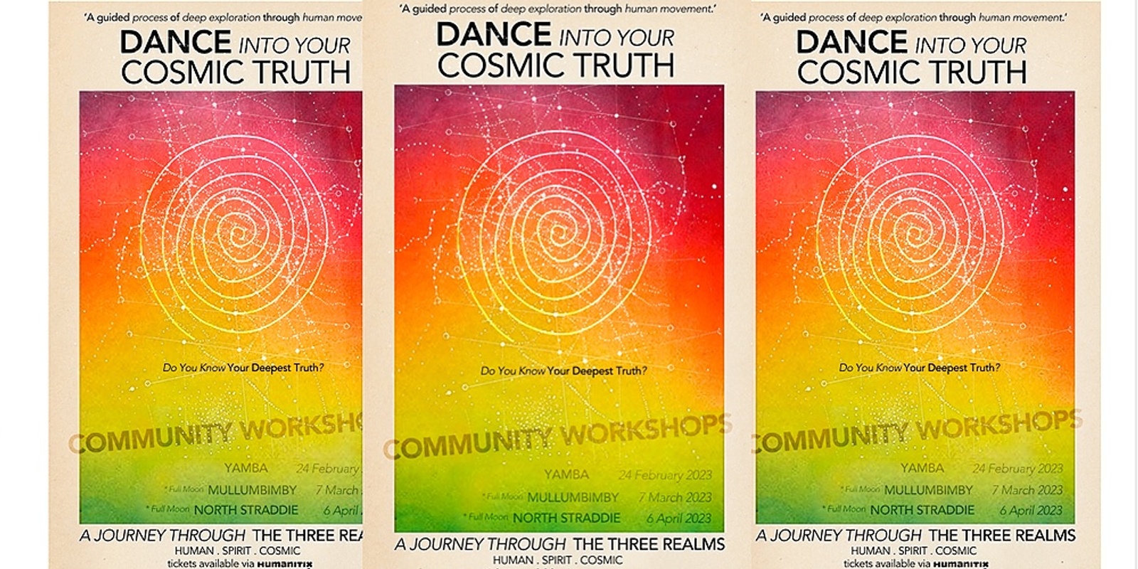 Banner image for Dance Your Cosmic Truth - Odyssey of Movement - Mullum