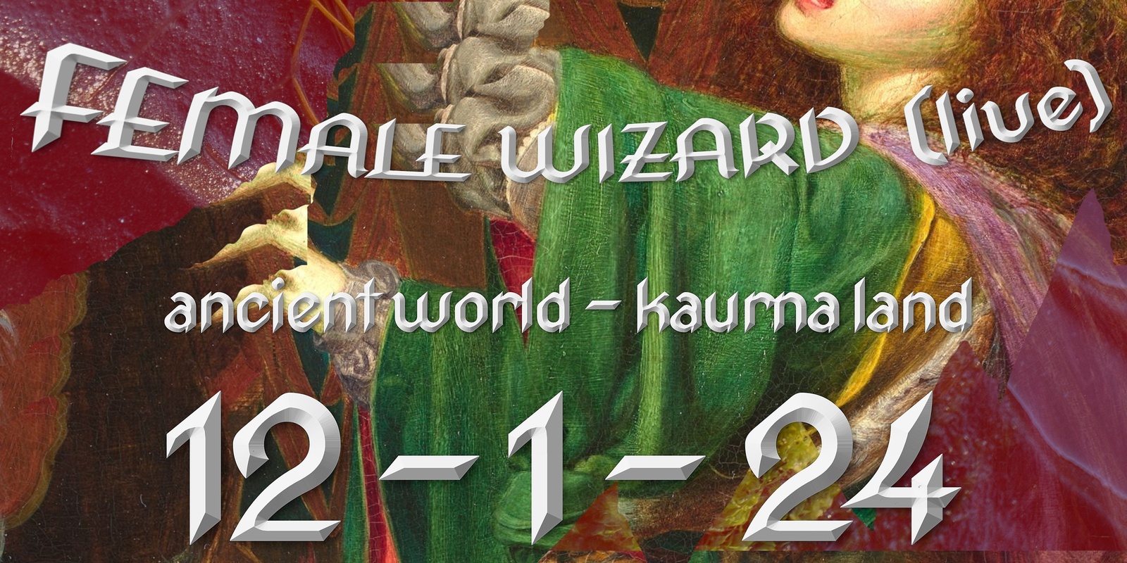 Banner image for subvert presents FEMALE WIZARD (live)