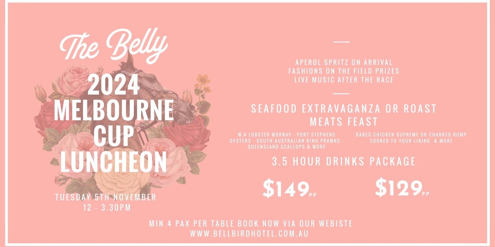 Banner image for Melbourne Cup at the Bellbird Hotel!