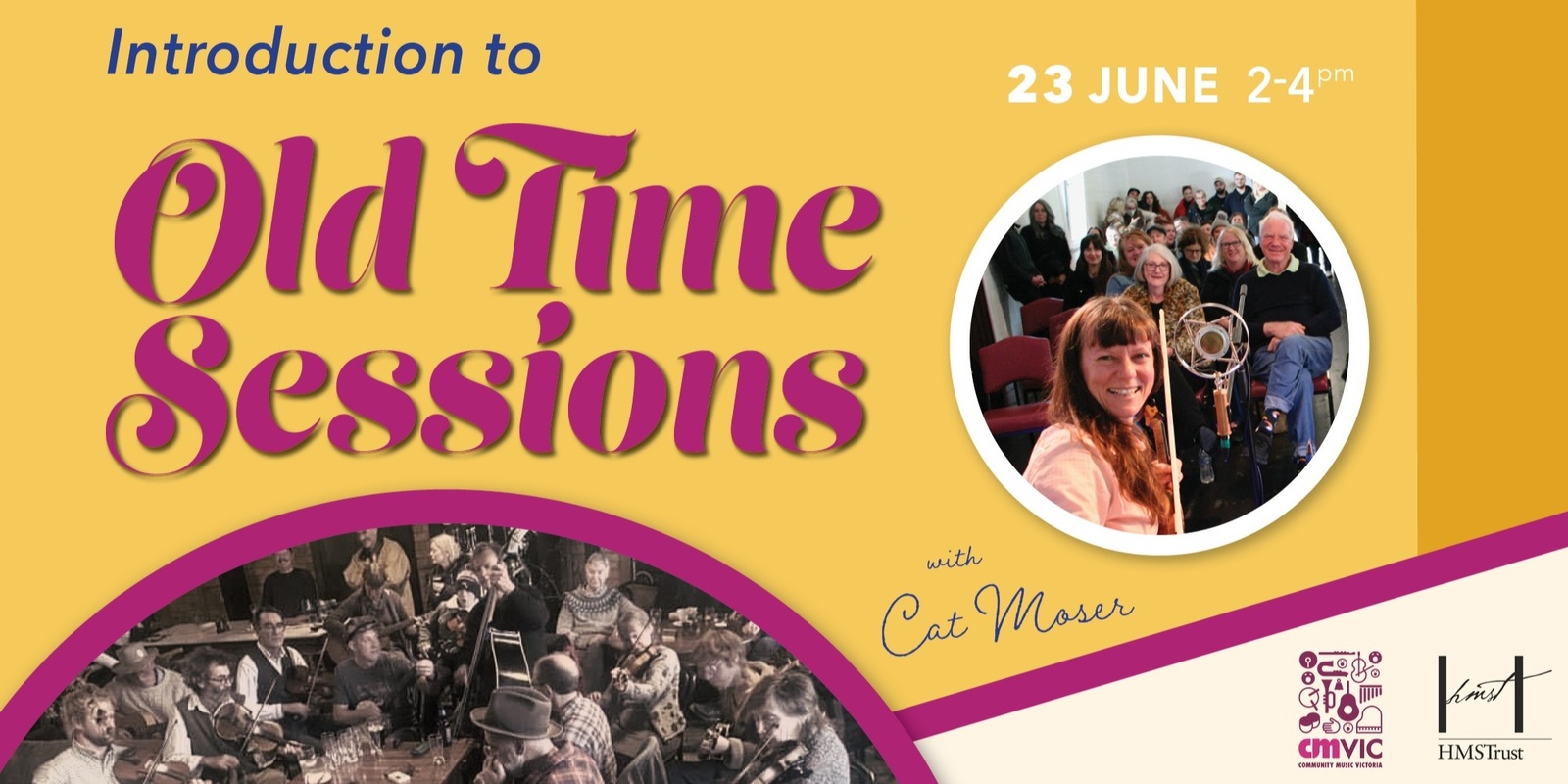 Banner image for Intro to Old Time Sessions – June 2024