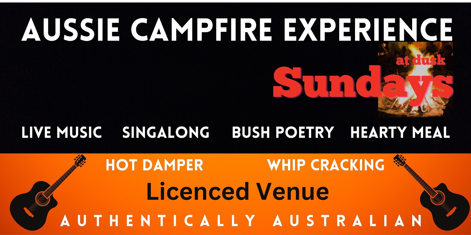 Banner image for Aussie Campfire Experience