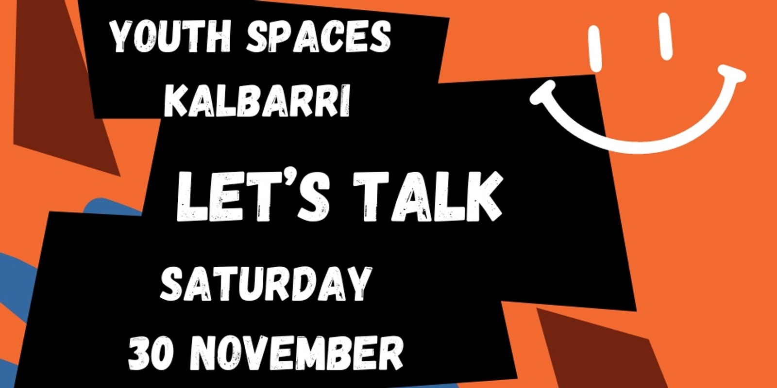 Banner image for Youth Spaces Workshop - let's talk about it