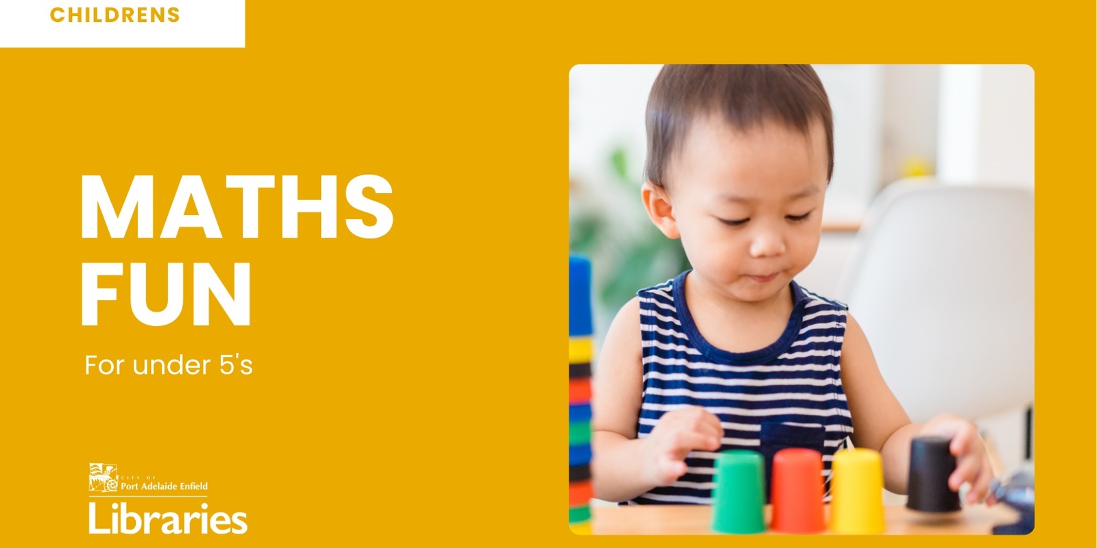 Banner image for Maths Fun for Under 5's