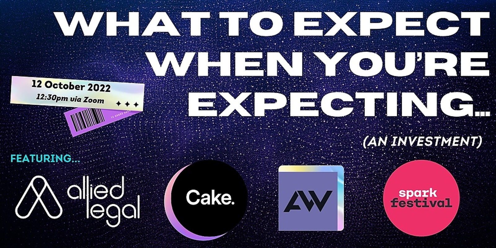 Banner image for What to Expect When You’re Expecting... (An Investment)