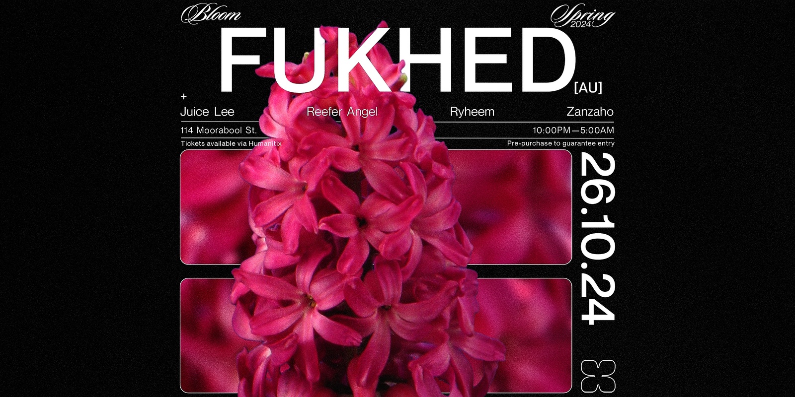 Banner image for Bloom ▬ FUKHED [AU]