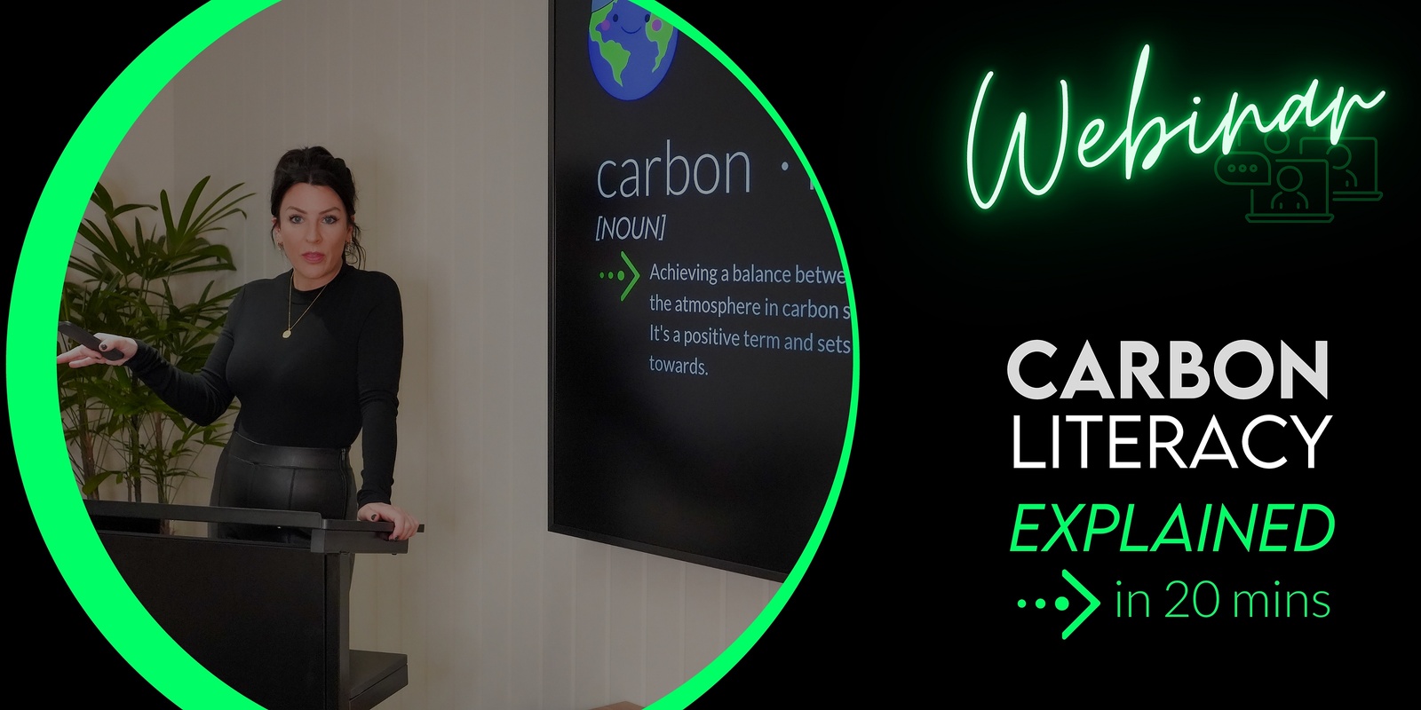 Banner image for Carbon Literacy - Explained in 20 Mins