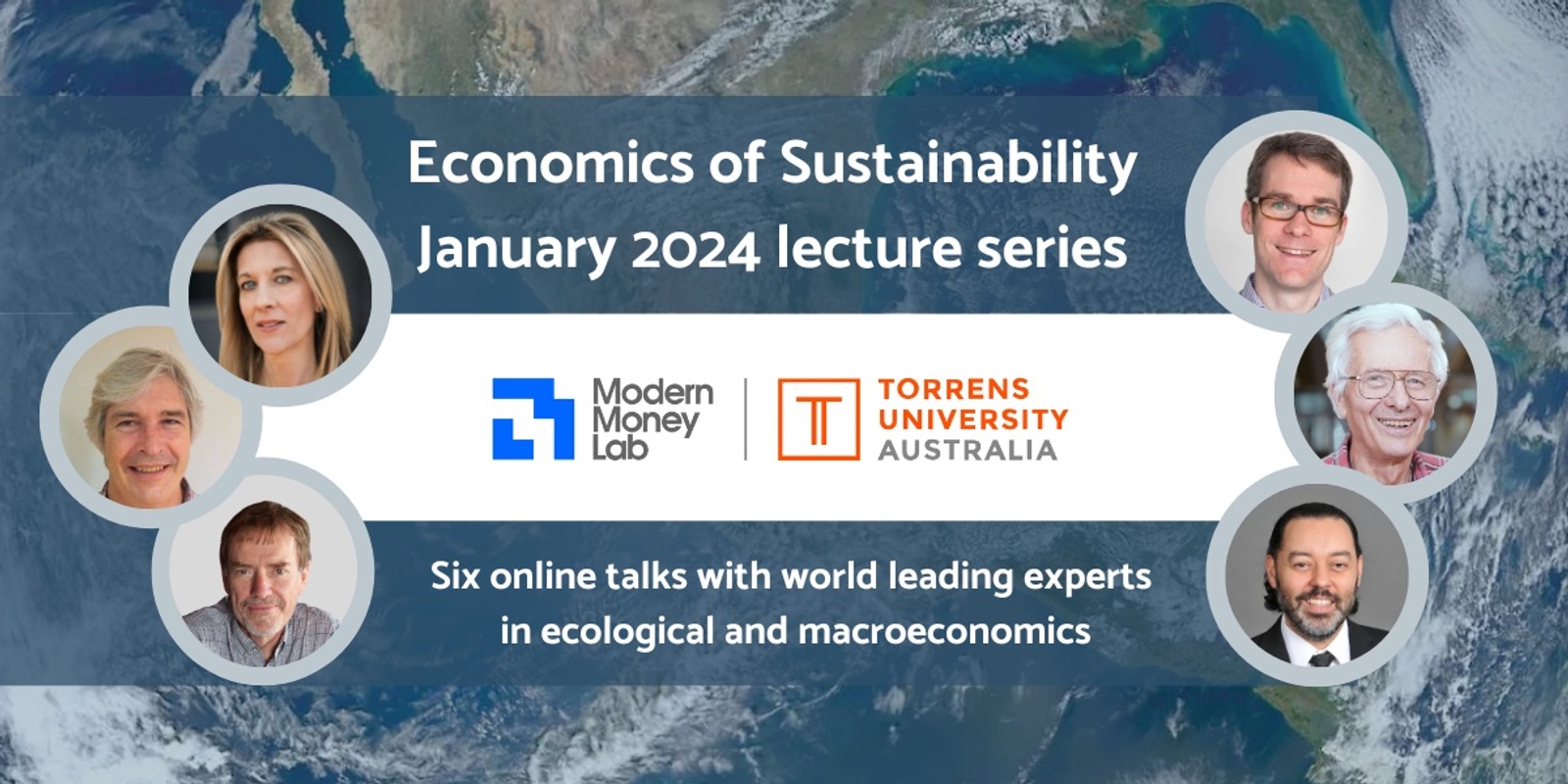 Banner image for Economics of Sustainability January 2024 Lecture Series