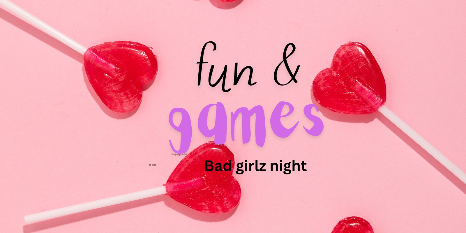 Banner image for Bad girls night