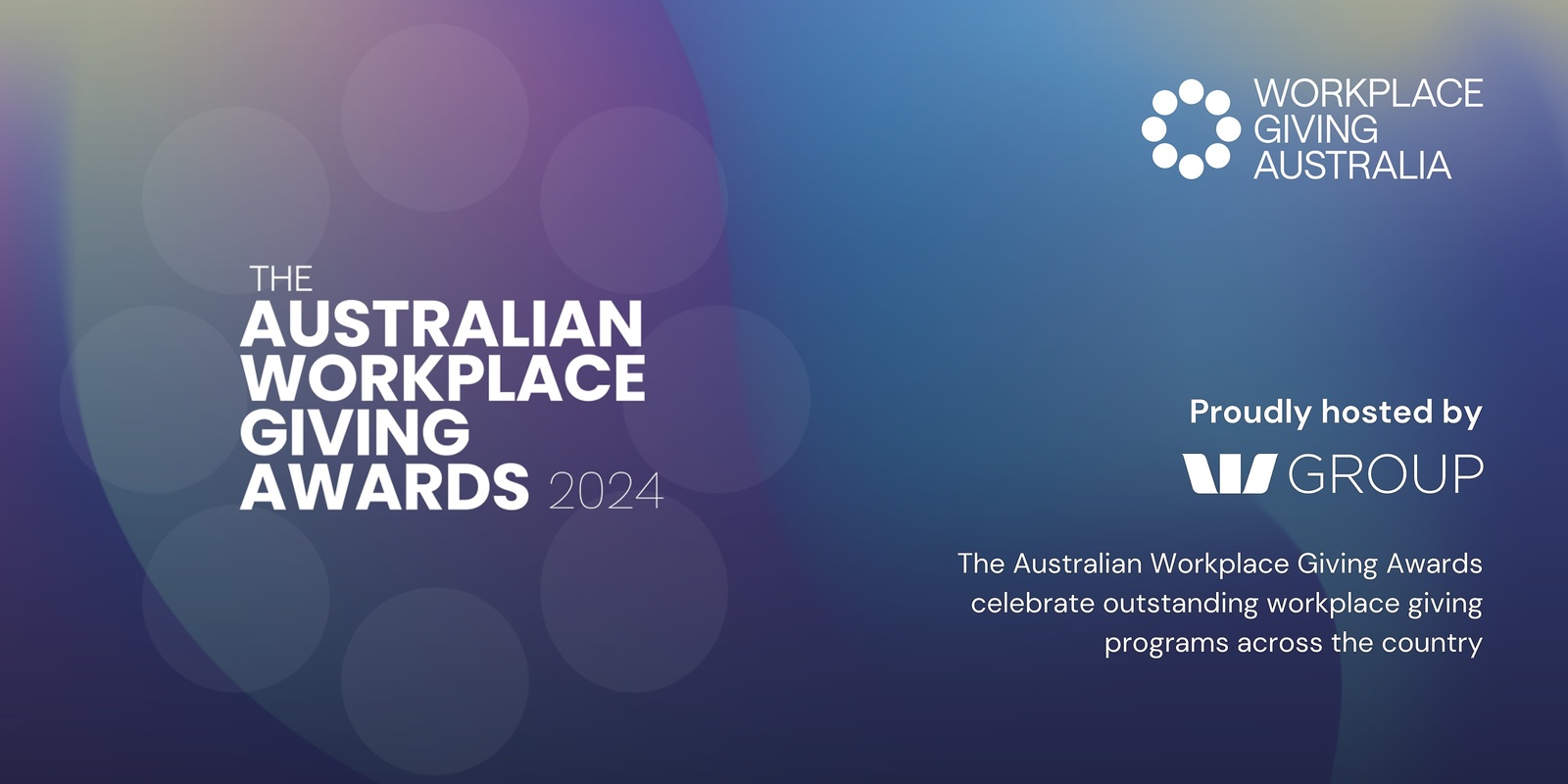 Banner image for 2024 Australian Workplace Giving Awards Ceremony 