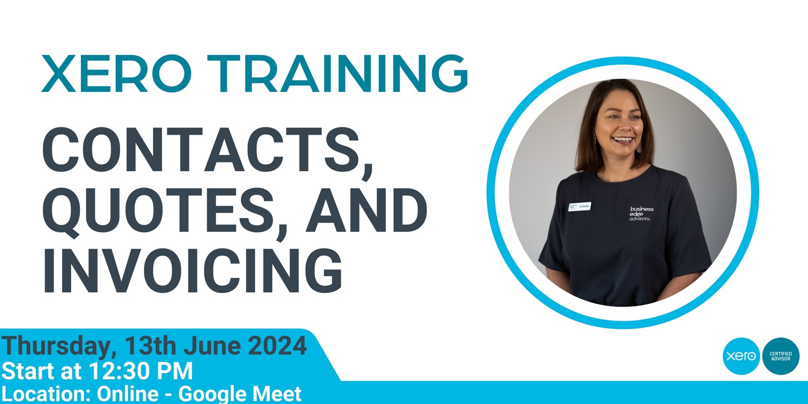 Banner image for Xero Training - Contacts, Quotes, and Invoicing