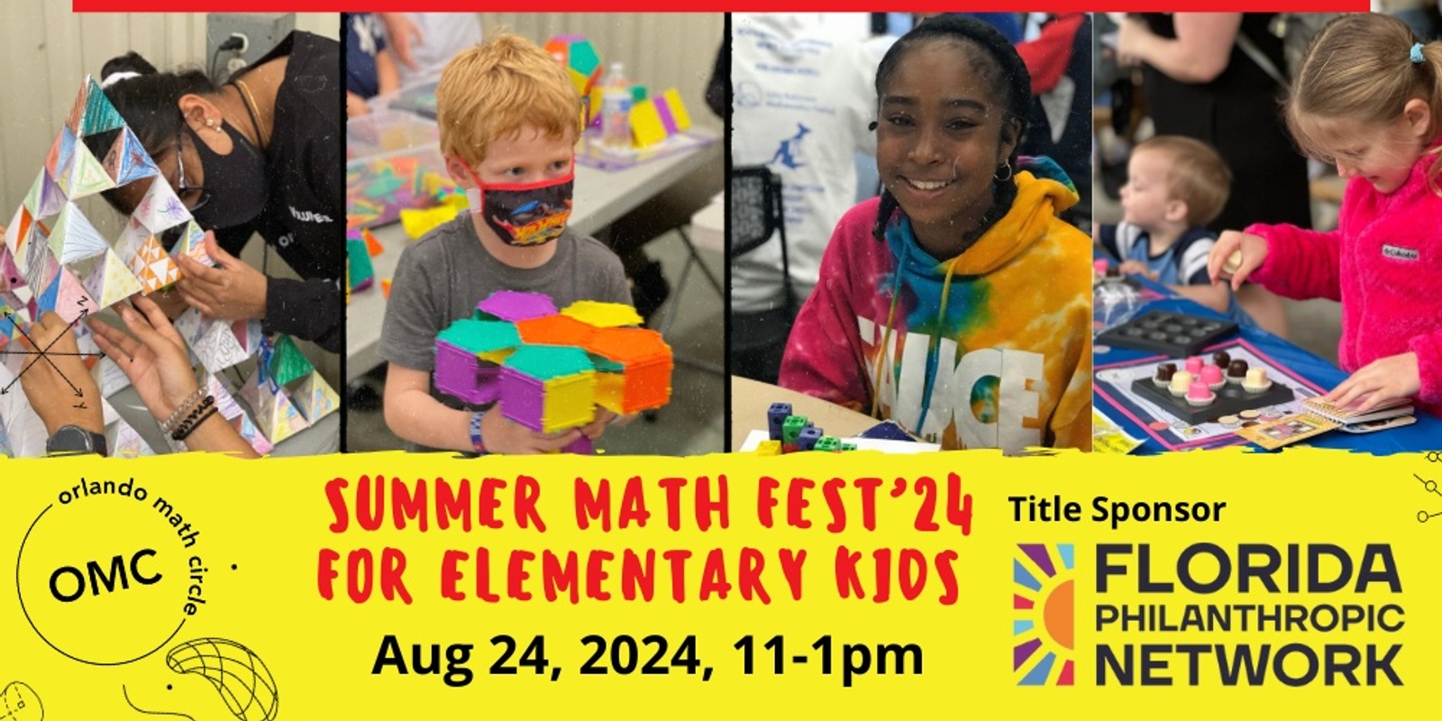 Banner image for Summer Math Fest’24 For Elementary Kids 