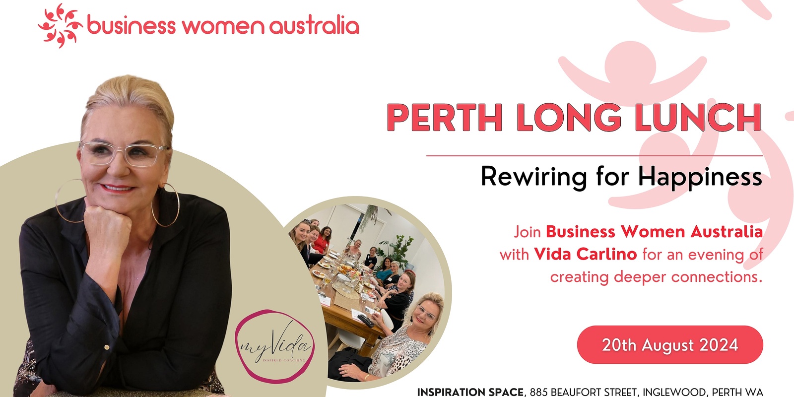 Banner image for Perth, Long Lunch: Rewiring for Happiness