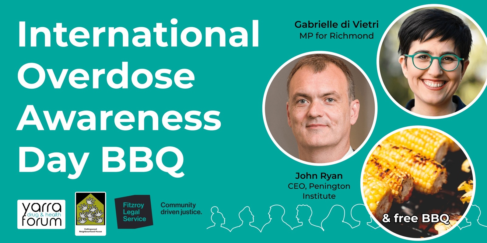 Banner image for International Overdose Awareness Day 2023 BBQ