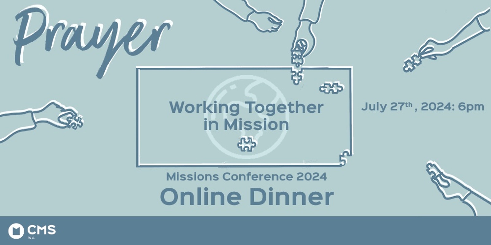 Banner image for CMS-WA Missions Conference Online Dinner 2024