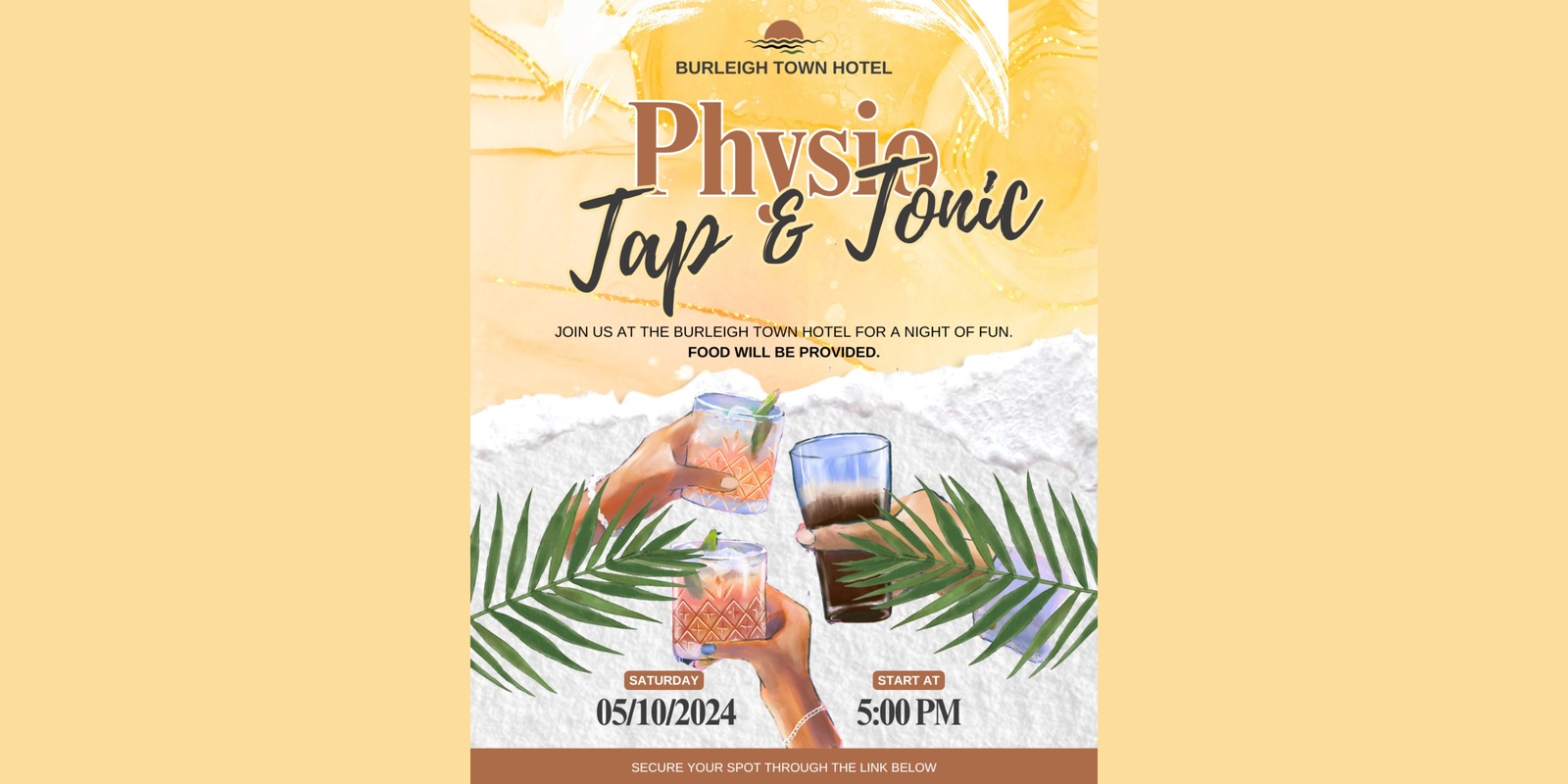 Banner image for Physio Tap & Tonic