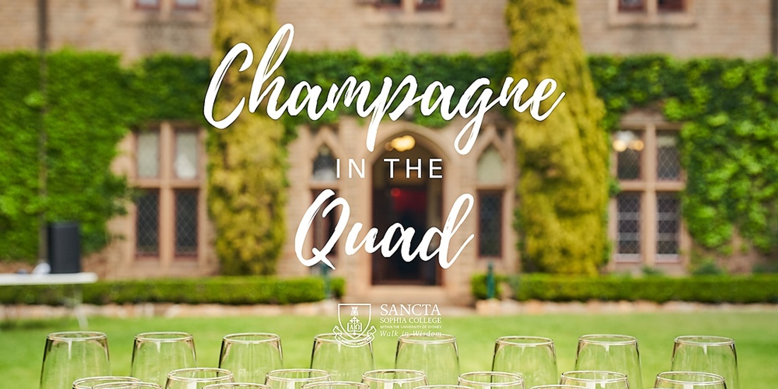 Banner image for Alumni Champagne in the Quad