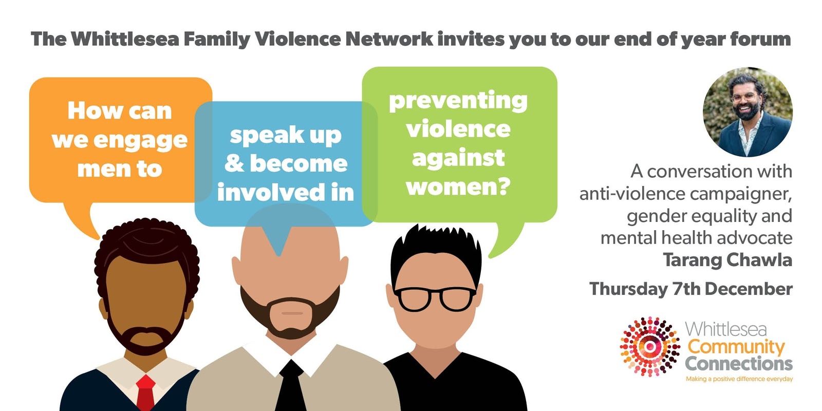 Banner image for Whittlesea Family Violence Network Forum