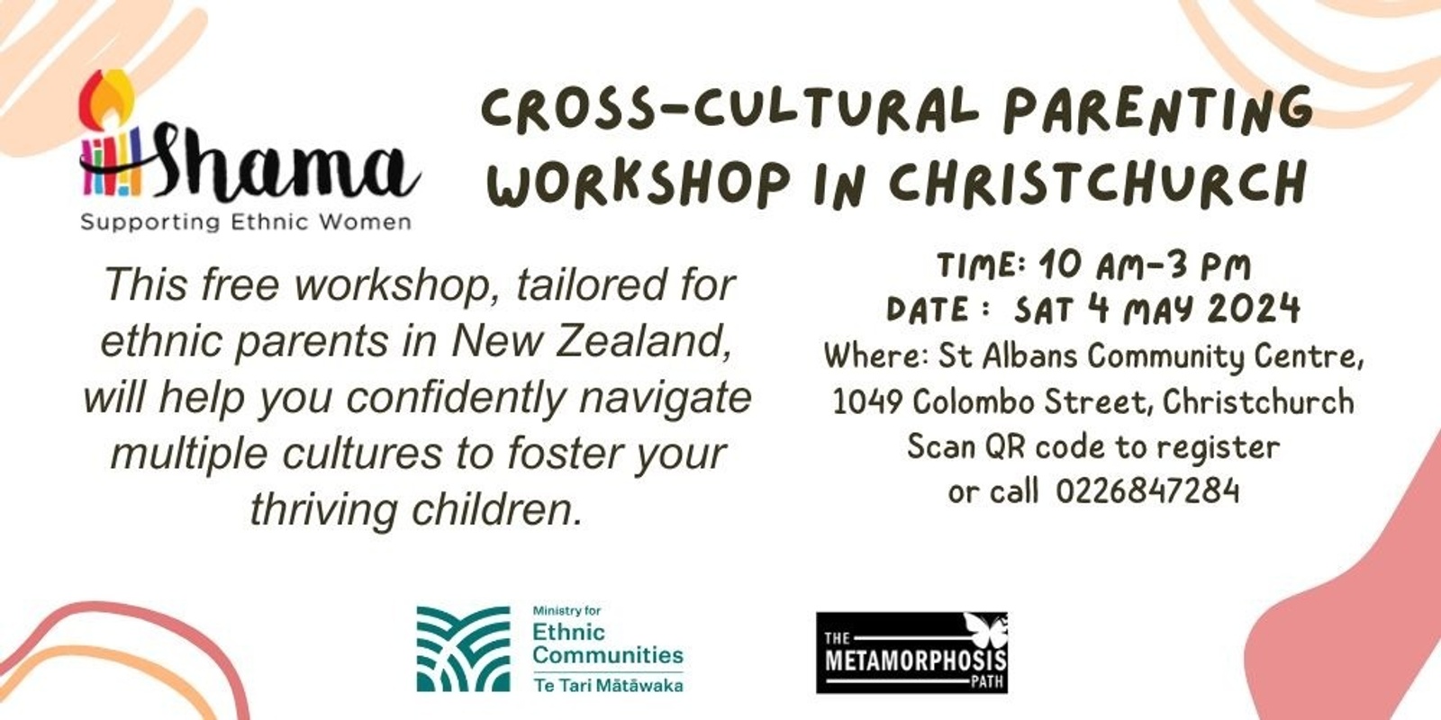 Banner image for Cross-Cultural Parenting Workshop in Christchurch May 2024