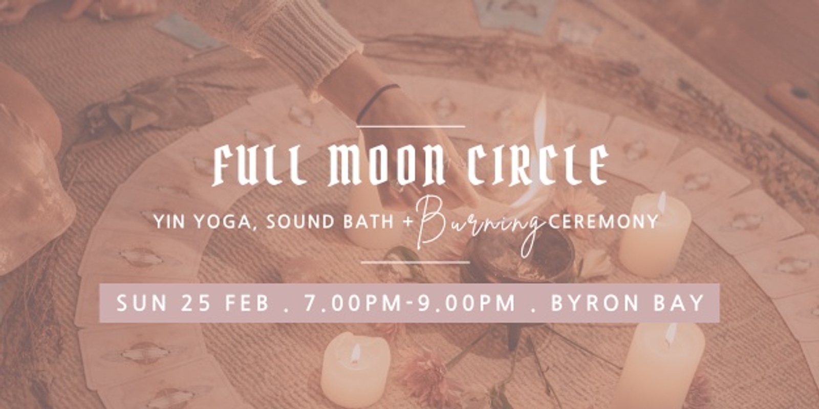 Banner image for Full Moon Circle in Virgo