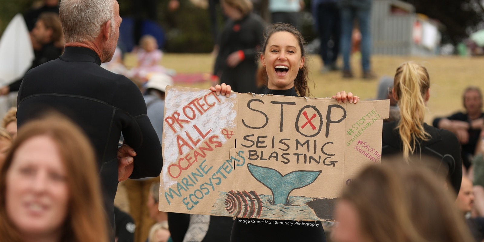 Banner image for Stand up against seismic blasting: St Kilda lunchtime event 