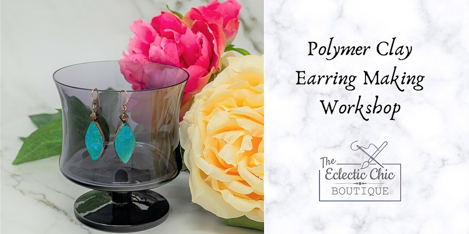 Banner image for Polymer Clay Earring Making Workshop