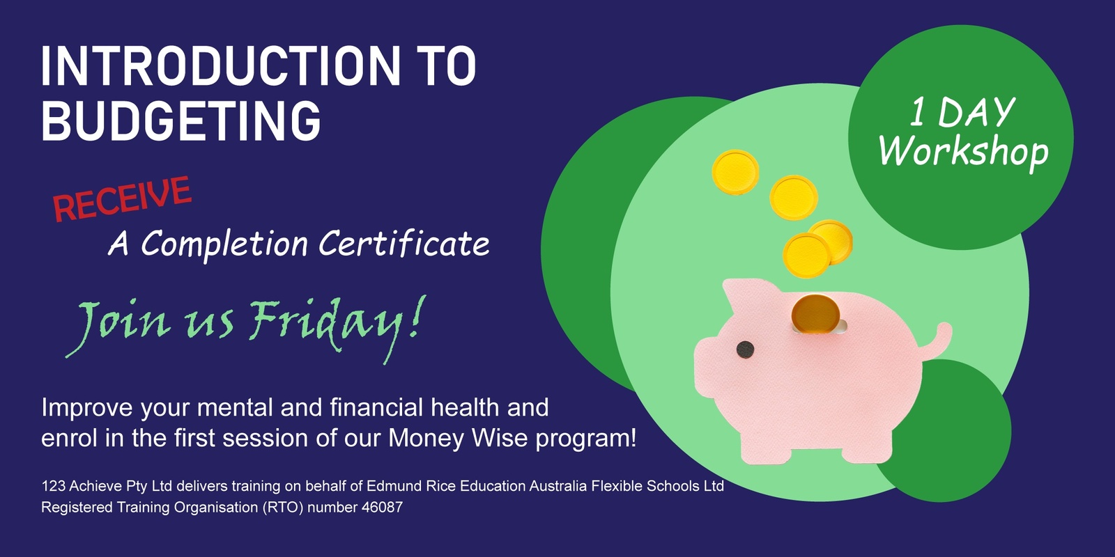 Banner image for Money Wise | Introduction to Budgeting Workshop