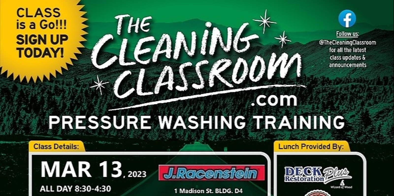 Banner image for The Cleaning Classroom
