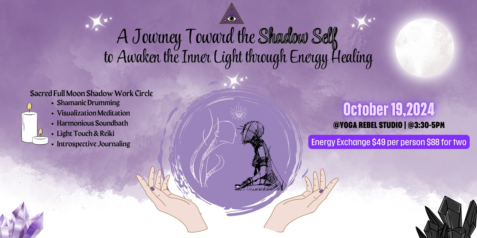 Banner image for Awaken the inner light : A journey of shadow work and healing 