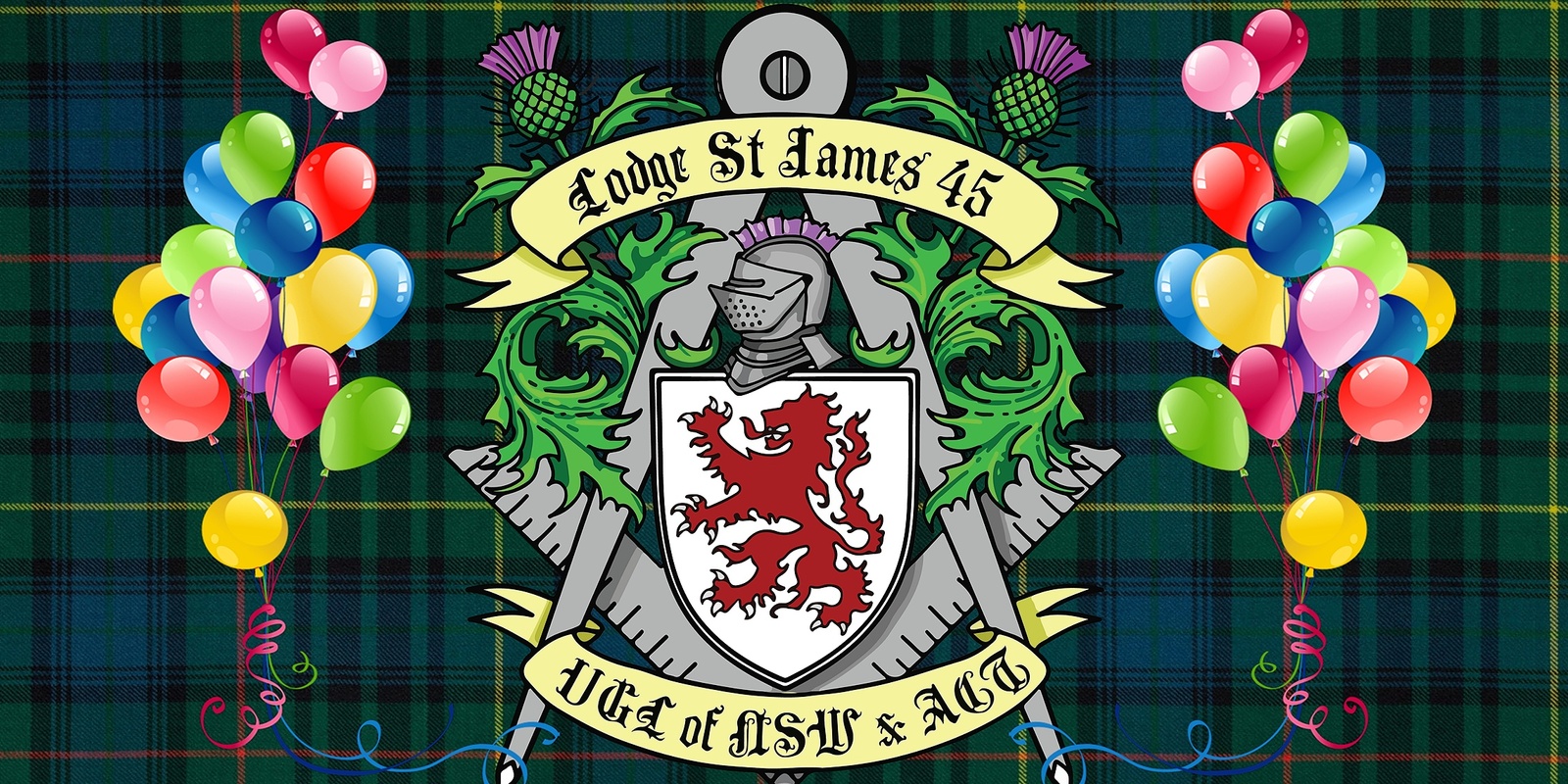 Banner image for Lodge St James No 45 150th Anniversary Celebration