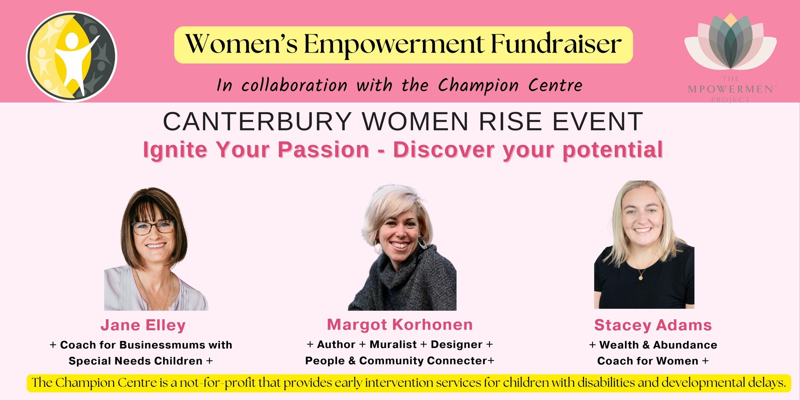 Banner image for Canterbury Women Rise - Ignite Your Passion