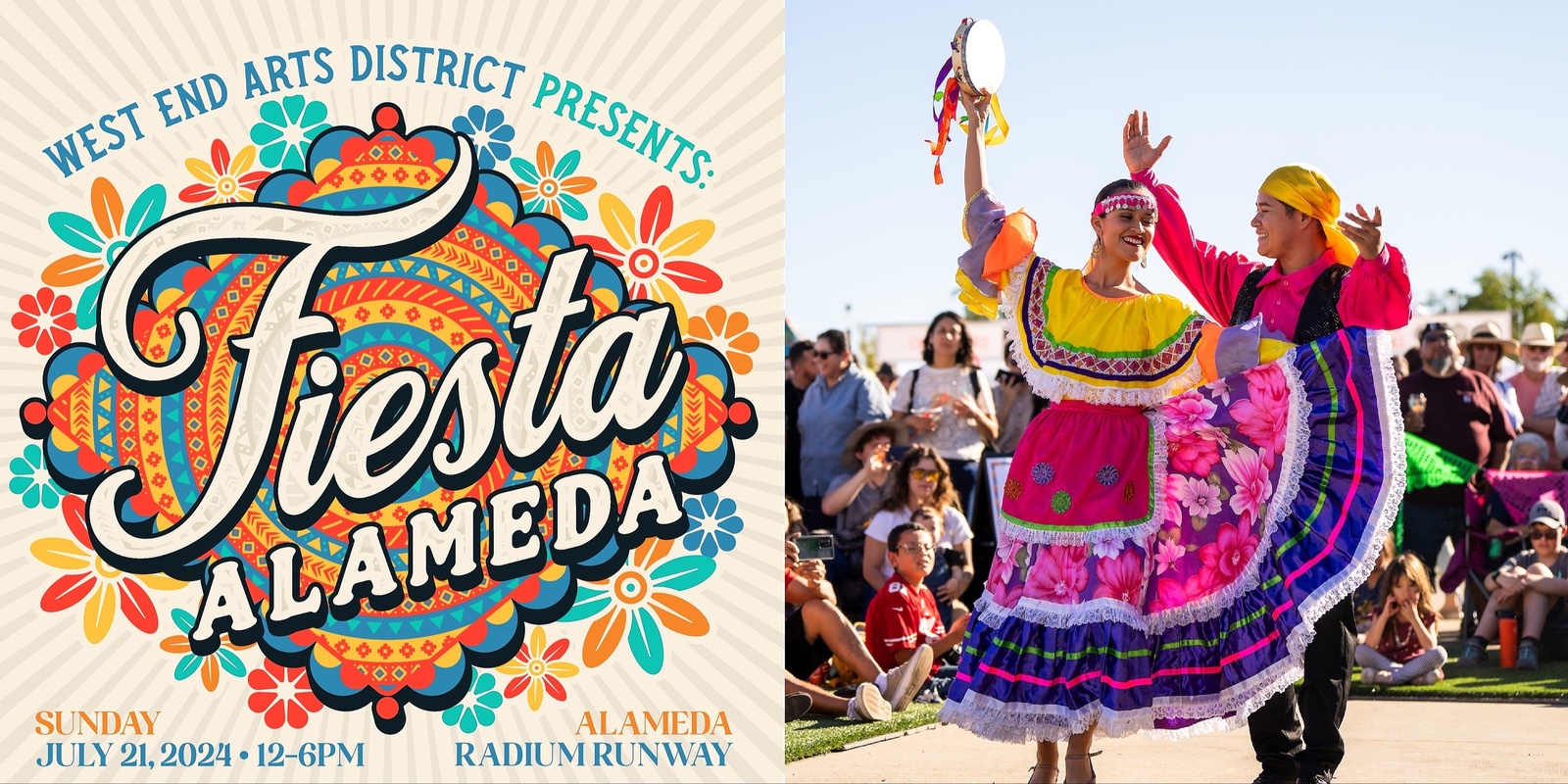 Banner image for Fiesta Alameda — The 3rd annual celebration of Latin music, dance, crafts, food & more!