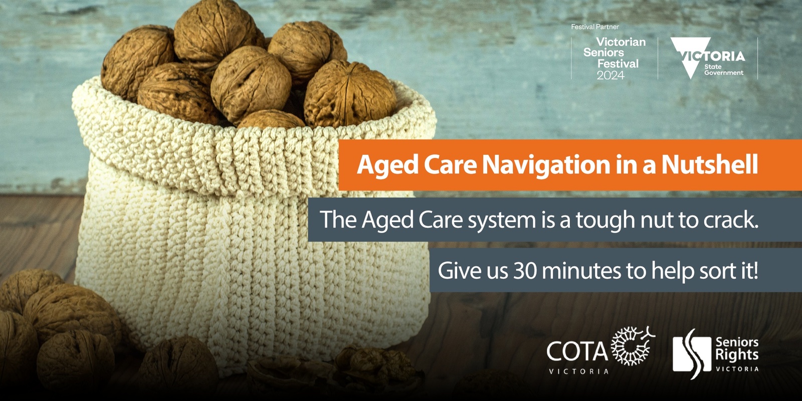 Banner image for Aged Care Navigation in a Nutshell