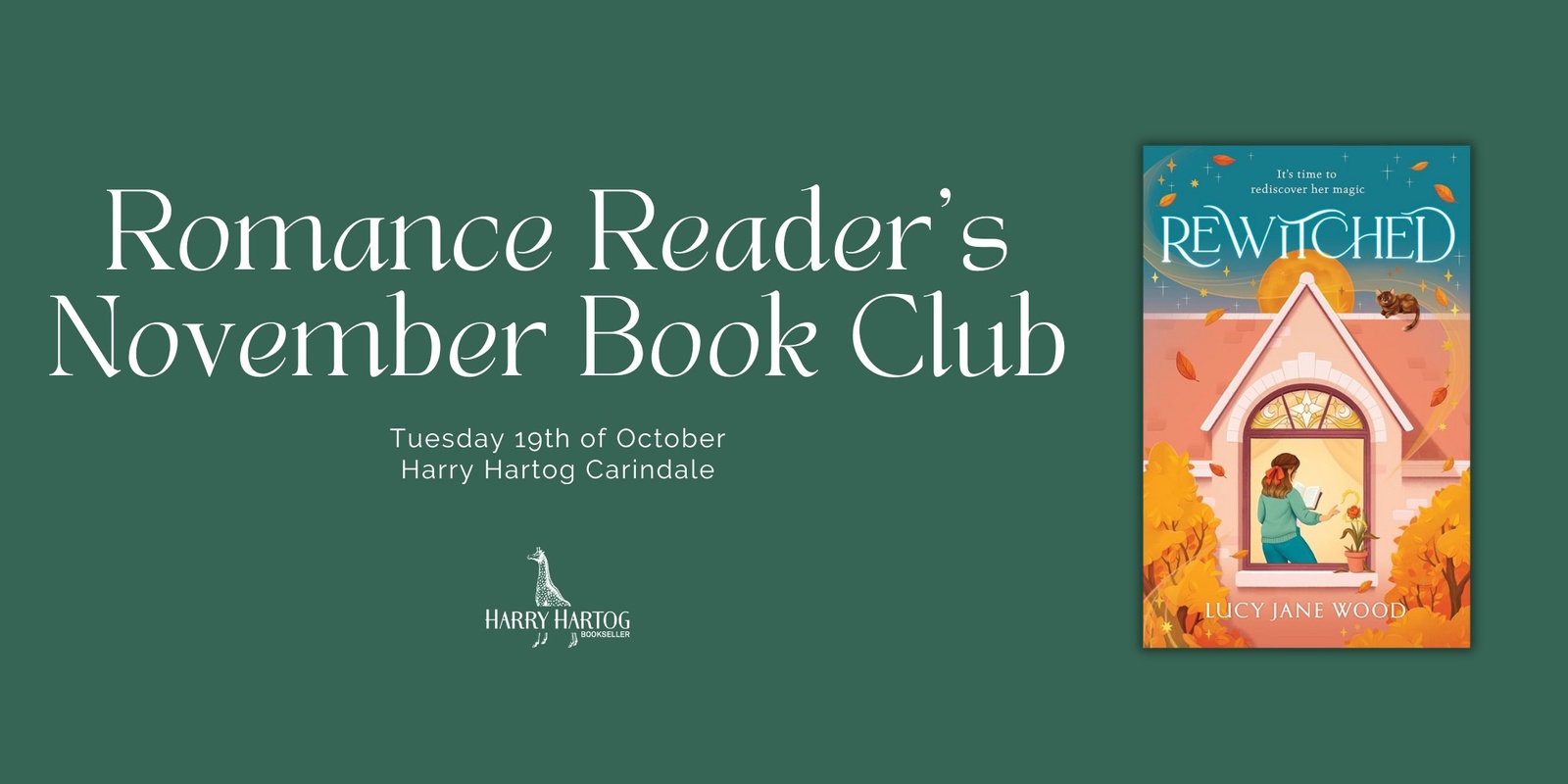 Banner image for Romance Reader's November Book Club 