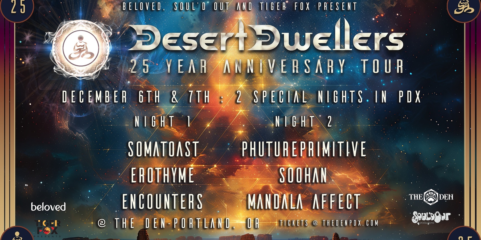 Banner image for Desert Dwellers - 2 Nights in Portland!